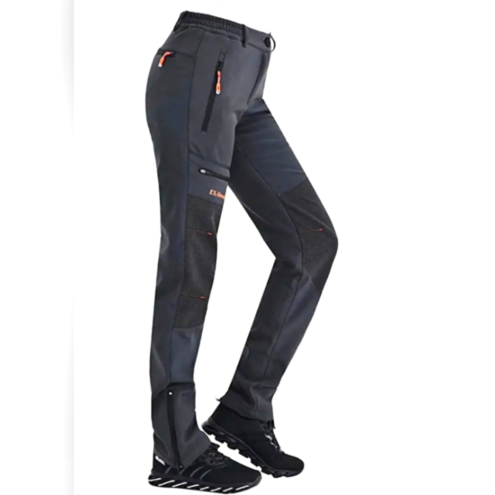 Womens Outdoor Snow Ski Pants Waterproof Hiking Insulated Softshell Pants